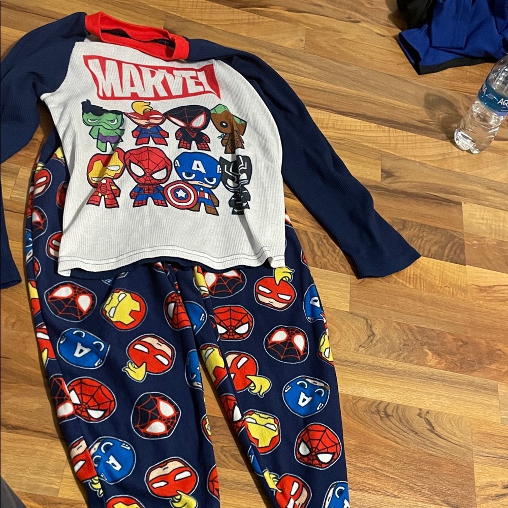 Marvel size medium pajamas